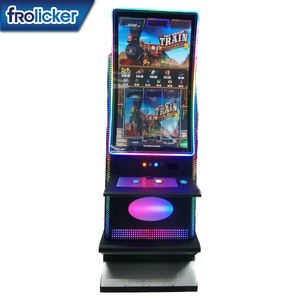 FRO FRO-022-43C Machine de jeu populaire verticale avec moniteur tactile incurvé 43" + 24" et boutons poussoirs, noir, 110V/220V - Product Image 6