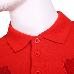 Polo con logotipo personalizado para hombre, camisa de golf de manga corta de algodón de talla grande, transpirable y cómoda para negocios o UNIFORMES DE EQUIPO - Product Image 2