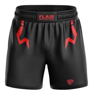 Shorts de BJJ MMA unisexes sur mesure, extensibles, durables, légers, à séchage rapide, en Spandex/Polyester pour l'entraînement - Product Image 1
