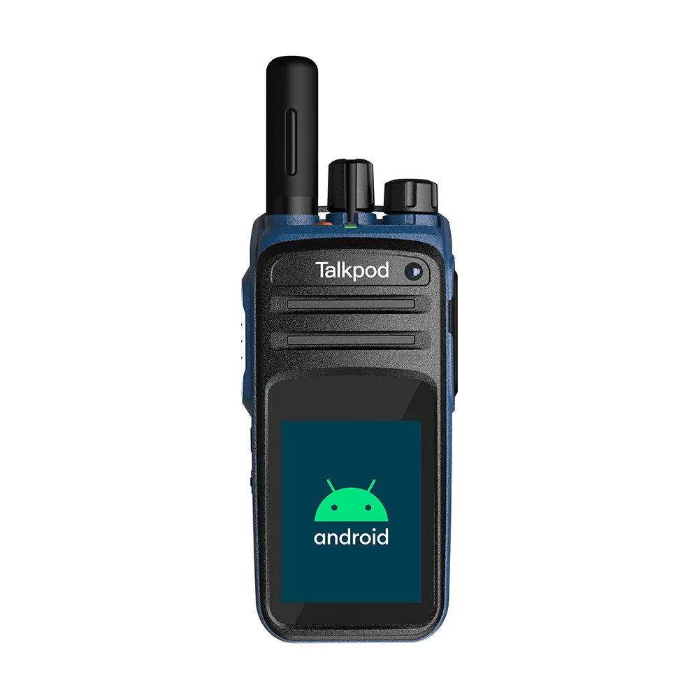 Talkpod N59A inteligente 4G LTE dispositivo portátil Android9 rádio em dois sentidos com bandas de frequência LTE em todo o mundo walkie talkie