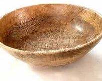 Hecho de madera de acacia/mango de alta calidad, producto completamente terminado, cuenco de madera, cuenco de masa para decoración del hogar, uso en la cocina - Product Image 6