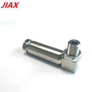 90 ° Extension de convertisseur catalytique ternaire Mini Catted CEL Fix Spacer, entretoise d'échappement angulaire, pièce de modification d'échappement à haut débit - Product Image 2