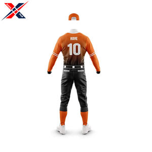Nouvelle arrivée de vêtements de baseball en tissu confortable de sublimation pour unisexe adulte équipe formation Match porter - Product Image 3