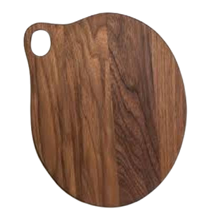 Acacia Wooden Round Chopping Board for Pizza Vegetables Cutting Kitchen Home Hotel Restaurant Use QAMAR OVERSEAS Model QO-1071AB - Product Image 3
