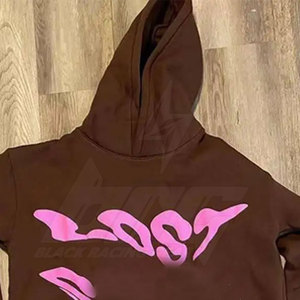 Survêtement pour homme en coton 100% imprimé, style unique, fabriqué au Pakistan, matériau durable en stock, capuche décontractée pour l'hiver - Product Image 3