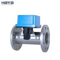 Rotameter Flowmeter Tekanan Rendah untuk Industri OEM, Kustom, Cairan Gas, dengan Penunjuk Lokal, Flens, Tabung Logam, dan Pelampung