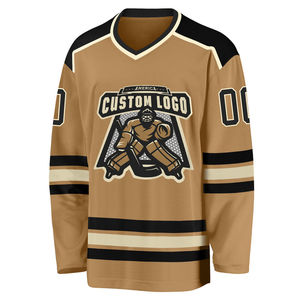 Maillot de hockey sur glace personnalisé avec logo OEM, haute qualité, 100% polyester, respirant, uniforme de hockey sur glace unisexe, antibactérien, séchage rapide - Product Image 2