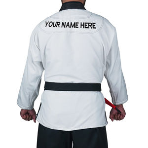 Uniforme de Karate de producto de tendencia superior para adultos de manga larga Servicio OEM Ropa de artes marciales Uniforme de Karate personalizable - Product Image 4