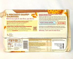 Biscuits aux céréales entières Snack Turco Recette digestive Galbusera 400 g GVerdi Sélection de nourriture italienne Biscuits au blé entier Digestive - Product Image 5