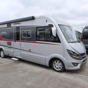 Camping-car de luxe d'occasion ELEGANCE 910 G RHD bleu foncé/gris/noir, Euro 5, 4-6 passagers, bagages ajustables, idéal pour les voyages aériens - Product Image 1