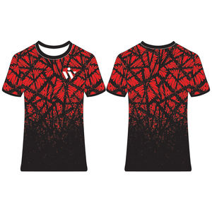 Camiseta de media manga para hombre de calidad superior Diseño sublimado Su propio logotipo personalizado - Product Image 1