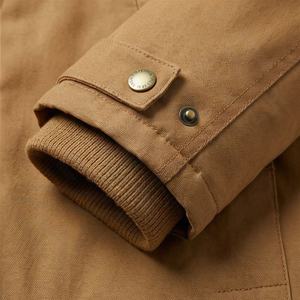 Vestes parka à capuche pour hommes de qualité supérieure personnalisées, vêtements d'extérieur confortables, valeur compétitive, tissu polaire, hiver, thermique, chaud - Product Image 6