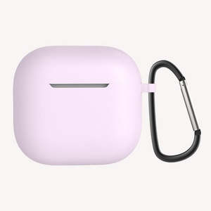 Étui en silicone pour Airpods 4 avec emballage de vente au détail rose vif - Product Image 1