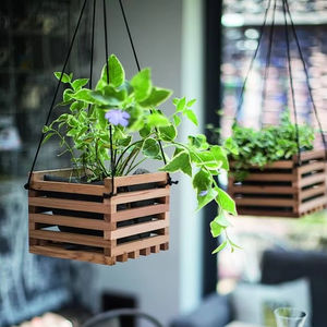 Estante o estante organizador para el hogar de madera natural hecho a mano para pared y decoración del hogar - Product Image 1