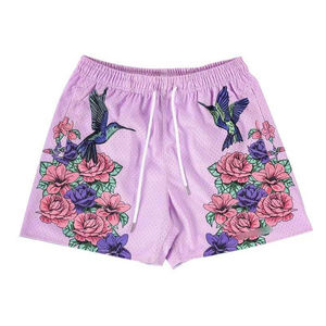 Nouveau short d'été imprimé de sueur en coton de haute qualité pour hommes personnalisé séchage rapide grande taille short de bain sublimé pour hommes - Product Image 1