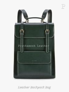 Bolso Mochila de cuero de grano completo seguro espacioso precio al por mayor clásico hecho a mano negocio directo de fábrica tendencia de descuentos a granel - Product Image 5