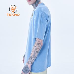 Venta al por mayor nuevas camisetas de gran tamaño informales Premium para hombre 100% algodón con bambú personalizado mejor diseño de manga larga de alta calidad - Product Image 4