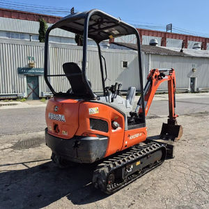 2016 pour KX018 Mini pelle hydraulique compacte 1.8 tonnes zéro rotation de queue pour moteur moteur pompe à engrenages roulement noyau - Product Image 1