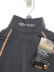 Polyester Material Ice Hockey Inner Shirt Cut Resistant Breathable Mesh Neck Guard Long Sleeve Compression Base Layer - Product Image 3