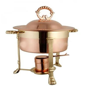 Ensemble de chauffe-plat rectangulaire avec couvercle et supports de carburant ajourés, offre spéciale - Product Image 3