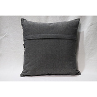 Housse de coussin en coton biologique à rayures carrées, design moderne, écologique, antibactérienne, pour canapé, décoration de la maison