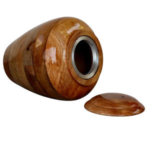 Compra diseño de madera con urna de cremación de metal con color y tamaños personalizados para el hogar a precios mayoristas - Product Image 4