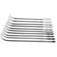 Instrumentos Quirúrgicos QNQ, Juego de Sondas Uretrales de Acero Inoxidable, Kit de Dilatadores Hegar, Instrumento Curvo Uterino VAN BUREN, Manual, CE - Product Image 5