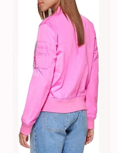 Women's Men's High Quality Denim Nylon <b>Bomber</b> <b>Jacket</b> Plus Size Winter Stand Collar <b>Vintage</b> Style Quick Dry Breathable Zipper - Product Image 5