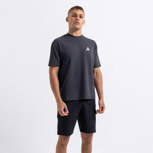 Camiseta Deportiva de Manga Corta con Cuello Redondo, 100% Algodón, Transpirable, de Ajuste Regular para Hombre, Ideal para Gimnasio y Running - Product Image 1