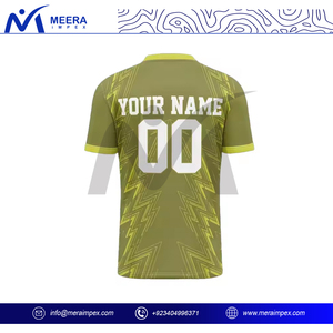 Maillot de football personnalisé pour hommes Maillot de football respirant à séchage rapide Vêtements de sport imprimés par sublimation Kit complet OEM Fournisseur en gros - Product Image 3