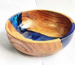 Tazón de Madera Ecológico Hecho a Mano para Fiestas - Product Image 1