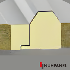 Panneau de toiture sandwich à trois nervures PIR écologique, isolé, pour usage industriel, 200 mm, pour chambre froide et atelier - Product Image 4