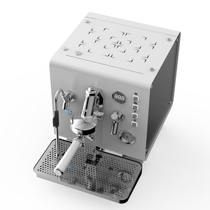 <strong>Coffee</strong> <strong>Machine</strong> Professional <strong>Pink</strong> Semi-Auto Espresso <strong>Coffee</strong> <strong>Machine</strong> for Commercial - Product Image 3
