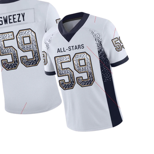 Camiseta de Fútbol Personalizada con Nombre y Número, Uniforme de Equipo Sublimado de Malla Transpirable de Alta Calidad para Entrenamiento y Rendimiento Masculino - Product Image 4