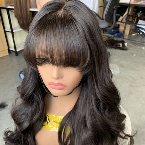 Dentelle Frontale Base de soie et perruque en U Transparent Vente en gros Personnalisé Style chaud Cheveux humains vietnamiens - Product Image 1