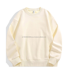 <b>American</b> Style Street Premium Sweatshirt for Men Gradient Loose Plain Casual Crew Neck Sweatshirts in Bulk - Product Image 1