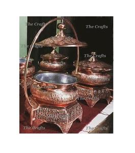 Attractive Design Copper Chafing Dish For Restaurant And Hotelware <b>Food</b> <b>Warmer</b> <b>Buffet</b> Serving Chafing Dish In Bulk - Product Image 2