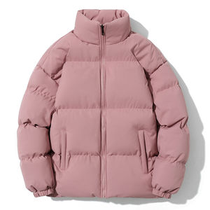 Veste matelassée blanche élégante en gros pour hommes, veste d'hiver chaude à capuche, fermeture éclair décontractée, style streetwear extérieur régulier - Product Image 3