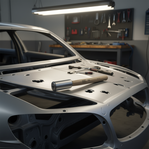 ค้อนตีตัวถังรถยนต์แบบแบนครึ่งวงกลม Hazet - Product Image 3