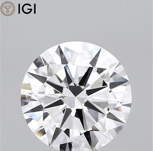 Qualité supérieure ronde 3.50 CT. Diamant CVD de laboratoire 9.83 MM certifié IGI E Color VS1 Clarity pour pendentif solitaire - Product Image 1
