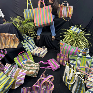 ถุงช้อปปิ้งแบบใช้ซ้ำได้ ผลิตจากไนลอน PP รีไซเคิลจากอินเดีย มีซิปสองชั้นด้านบน เป็นมิตรกับสิ่งแวดล้อม พิมพ์ออฟเซ็ต ออกแบบเองได้ สั่งซื้อจำนวนมาก - Product Image 2