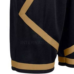 กางเกงขาสั้นผ้าตาข่ายสำหรับผู้ชายกางเกงขาสั้นสไตล์ฮิปฮอปผ้าเนื้อหยาบใส่สบายโลโก้ได้ตามต้องการ - Product Image 5