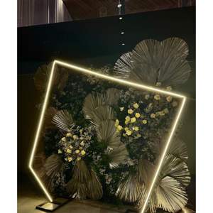 Heavenly Glow telón de fondo elegante ceremonia decoración romántica celebración fondo perfecto para recepción sesiones de fotos eventos - Product Image 2