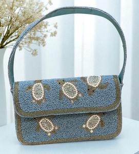 Sac à bandoulière classique en coton perlé cadeau de mariage pochette et sac à main à la mode artisanal coloré par HUSSAIN CRAFTS - Product Image 3