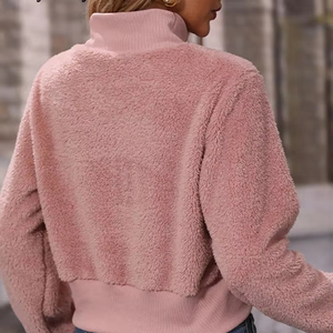 Sweats anti-rides à col roulé de qualité supérieure Sweats à capuche élégants et personnalisés pour femmes Chemises en coton biologique respirant - Product Image 2