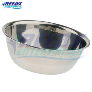 High Grade Stainless Steel Surgical Holloware <b>Bowls</b> 3-Piece Set Manual Reusable CE Certified Pakistan Origin REEAX ENTERPRISES - Product Image 6