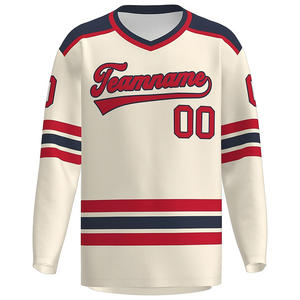 Camisetas de hockey sobre hielo para mujer personalizadas al por mayor 100% poliéster ligeras y duraderas - Product Image 1