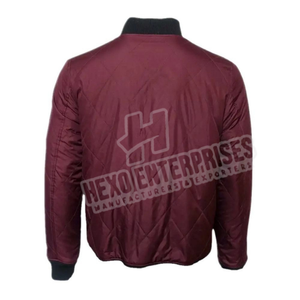 Vente en gros de vestes de sports d'équipe personnalisées Vestes de baseball en satin pour hommes Vestes personnalisées en satin de qualité supérieure - Product Image 5