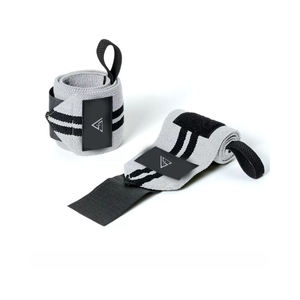 Muñequeras de Levantamiento de Pesas con Diseño de Logotipo Personalizado, Muñequeras de Entrenamiento de Gimnasio para Levantamiento de Pesas en Venta - Product Image 2