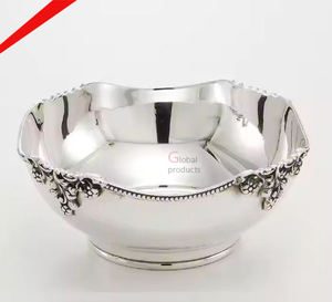 royal look <b>golden</b> finished metal stainless steel serving bowl for hotel restaurant and <b>bar</b> - Product Image 2